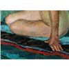 Image 6 : 20thc Signed Japanese Impressionist Oil Painting, Nude Study