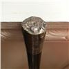 Image 2 : Early 1900's English Edwardian Sterling Monogrammed Walking Stick, Cane
