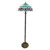 Image 1 : Victorian-style Stained Glass Floor Lamp