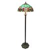 Image 2 : Victorian-style Stained Glass Floor Lamp