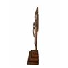 Image 3 : Antique French Hand Carved Walnut Cross Panel & Christ Crucifix