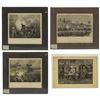 Image 1 : Group of Civil War Engravings, Lee Surrender & Battles