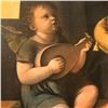 Image 1 : Vintage c. 1920's Hand-colored Print, Renaissance Angel