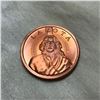 Image 1 : Lakota Commemorative Copper Bullion Coin