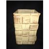 Image 3 : Mid Century Shawnee Woven Design Pottery Vase