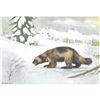 Image 1 : 1920's Wolverine Color Lithograph Print