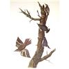 Image 1 : c1946 Audubon Print, #415 Two Bark Feeders