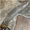 Image 3 : Custome-Made Damascus Steel Kukari Bull Horn
