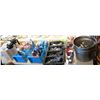 Image 1 : Misc Utensils, Metal Ramekins, Scissors, Clear Thermos, Scoops, etc