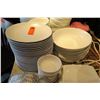 Image 8 : Multiple White Dishes - Plates, Bowls, Side Plates, Condiment Dish, etc
