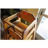 Image 3 : Qty 3 Wooden High Chairs & 2 Booster Seats