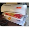 Image 1 : Scotch Laminating Machine & 2 Boxes Laminating Pouches