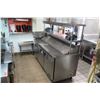 Image 2 : Everest Refrigeration EPBNR3 Sandwich Prep Station w/ 3 Section Fridge 71"W x 31"Dx 43"H