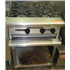 Image 1 : American Range Gas 4 Burner Countertop Hot Plate on Stand 24"W x 30"D x 10.5"H