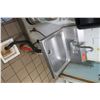 Image 2 : Wall Mount Sink w/ w/ Tork Paper Towel Dispenser (fire extinguisher in photos not included)