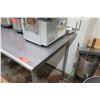 Image 2 : Stainless Steel Utility Prep Table w/ Undershelf 60"W x 30"D x 35.5"Ht