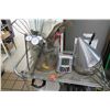 Image 2 : Wire Mesh Metal Rolling Cart & Contents: Food Thermometers, Sieves, etc