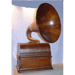 Opera Phonograph in Oak