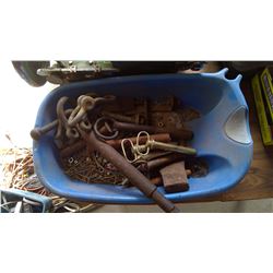 Large Lot of Draw Pins, Clevises, etc.