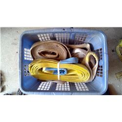 Lot of Straps and Large Tow Ropes