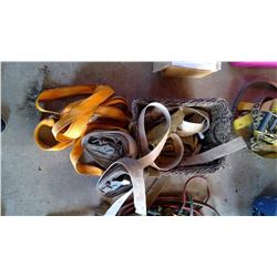 Lot of 6 Ratchet Straps