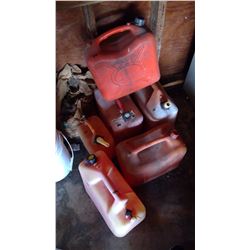 6 Gas Cans
