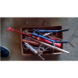 Box of Tools - Bolt Cutters, Hammers, etc.