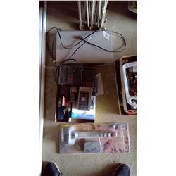 Stereo, Power Box, DVD Player, Barbecue Brush
