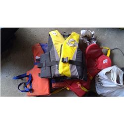 3 Life Jackets - 2 Adult and 1 Child