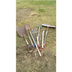 Lot of Garden Tools