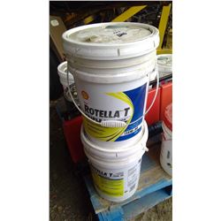 2x 5 Gallon 15-40 Shell Rottella- T Oil