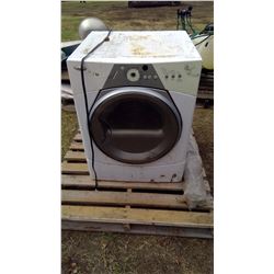 Electric Dryer and Metal Bed c/w Rails