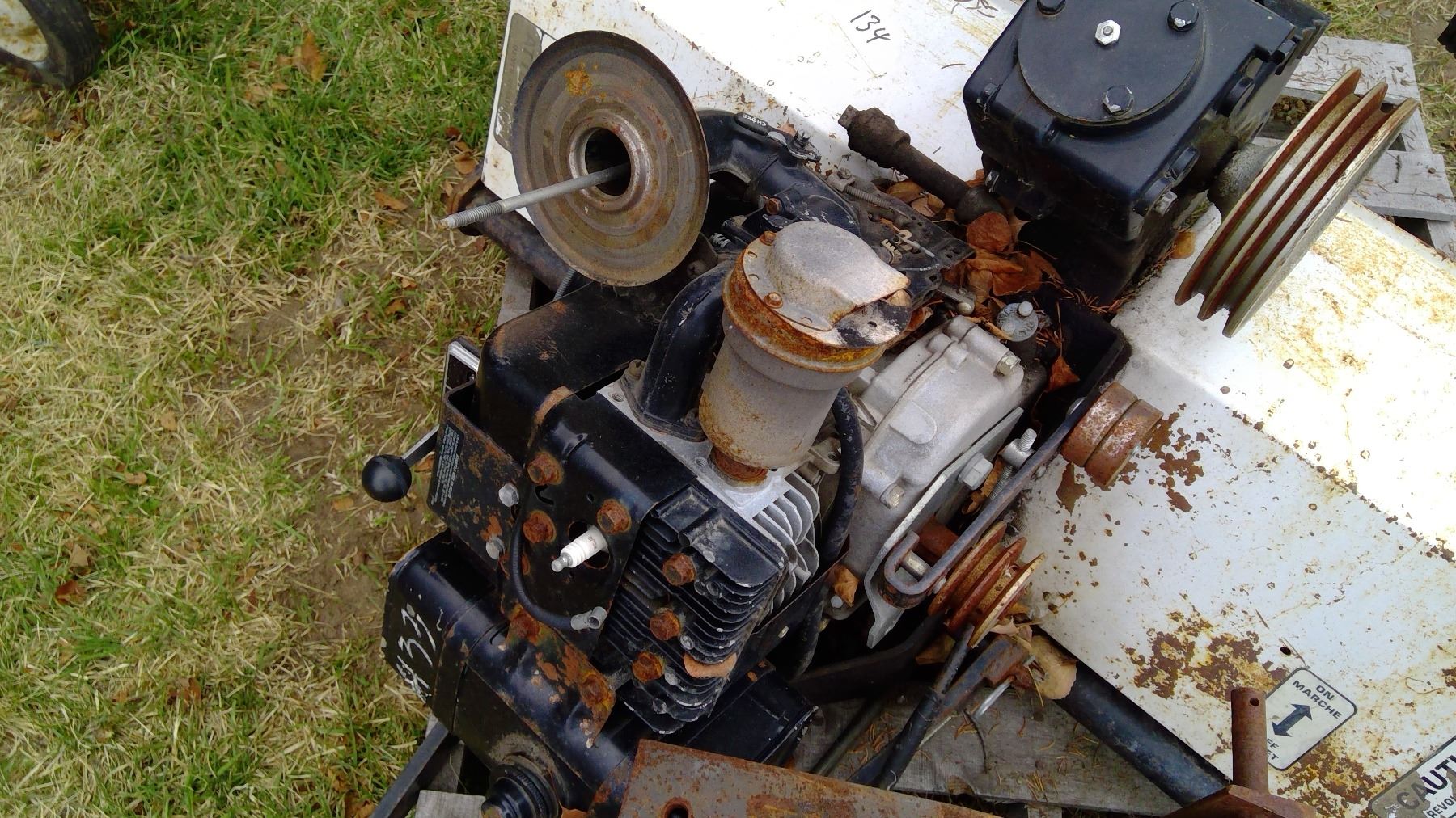 Pull Behind Roto Tiller Engine Seized Schmalz Auctions