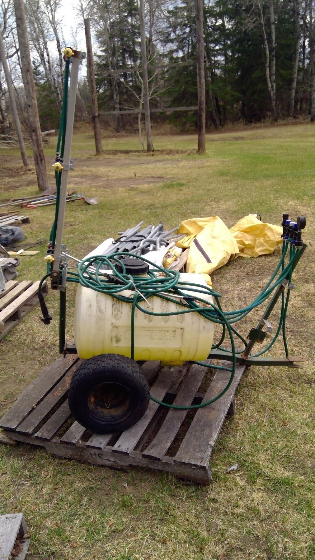 Garden Tractor Sprayer Spray Tech Systems 140 Litres (No Pump)