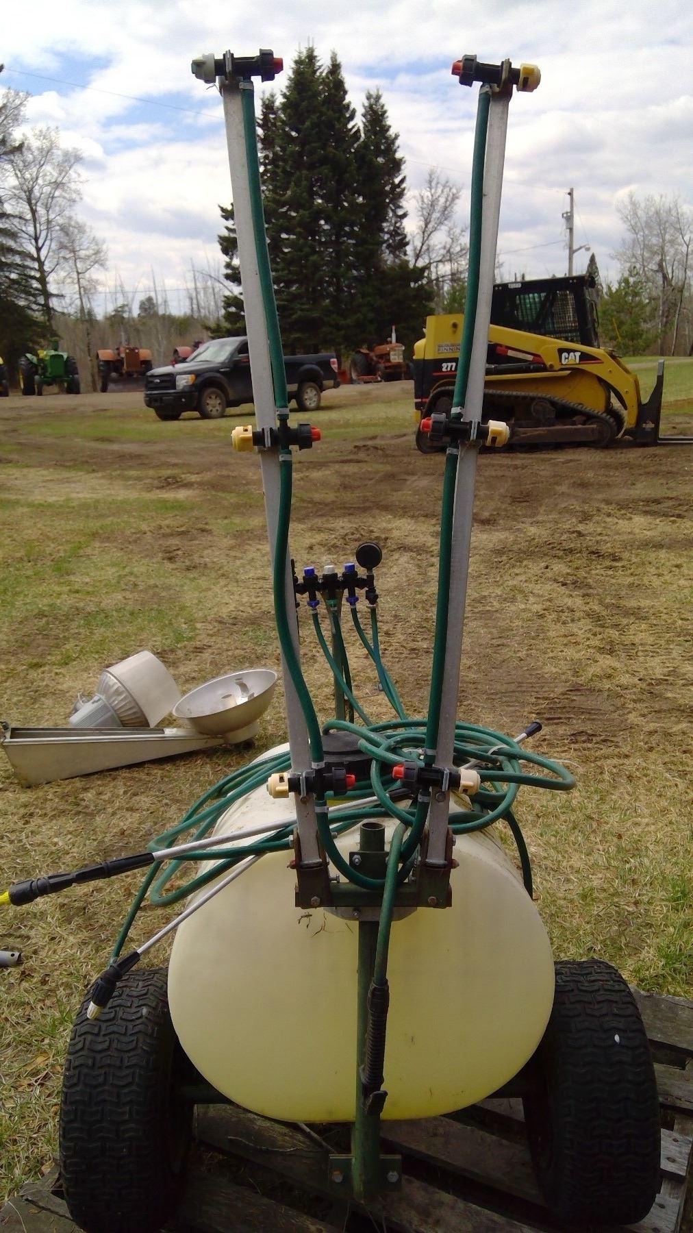 Garden Tractor Sprayer Spray Tech Systems 140 Litres (No Pump)