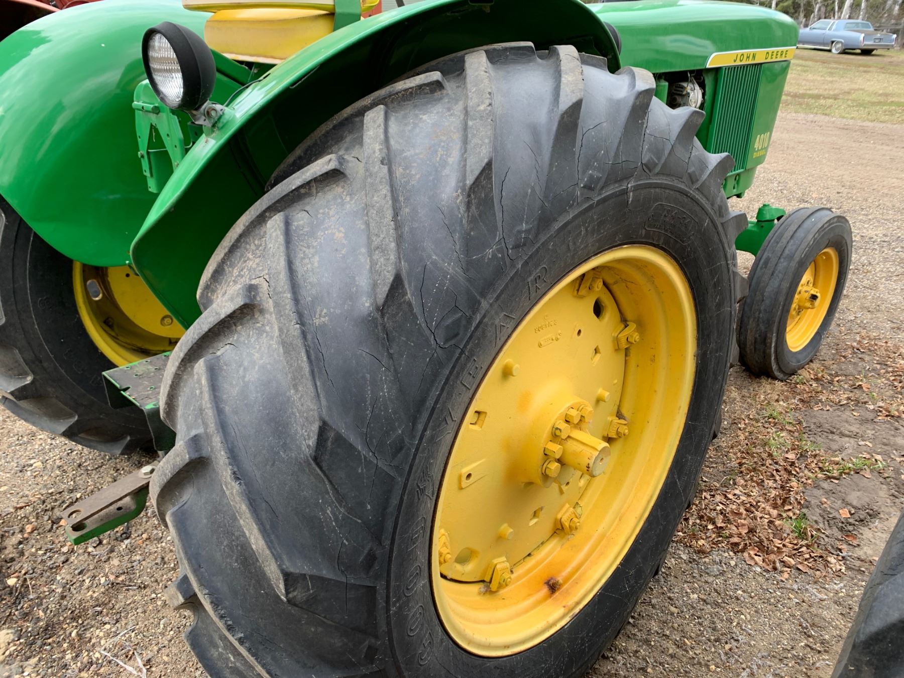 4010 John Deere Diesel 18.434 Tires Seri 22T3898 Restored in