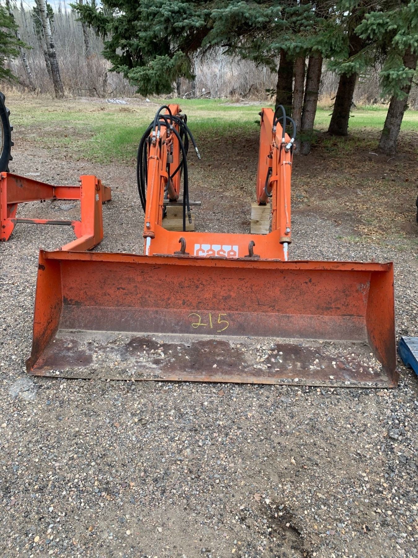 806 International c/w CASE FEL and Bucket - Diesel - 18.4-38 Tires ...