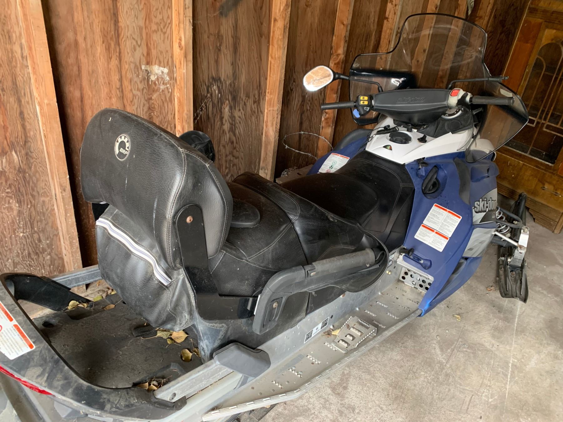 2007 Snowmobile Skidoo GTX 500 SS Vin 2BPSED7A2V00027 Up Seat