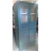 Image 1 : Big Green Cabinet - Missing One Glass Cover