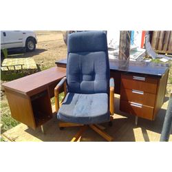 Computer Desk w/ Office Chair