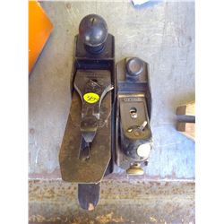 Lot of 2 Antique Planers - Stanley and FootPrint