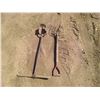 Image 1 : Antique Pitchfork and Post Auger