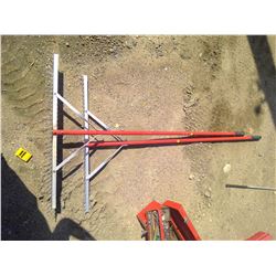 Lot of 2 Construction/Leveling Rakes