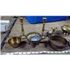 Image 2 : Brass Candle Holders, Containers, etc.