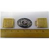 Image 1 : Stone and Gold Belt Buckles