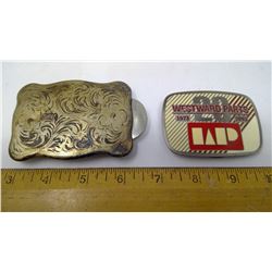 Westward Part 1993 and Silver Belt Buckle