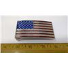 Image 1 : USA Flag Belt Buckle