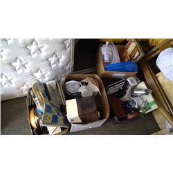 4 Boxes of Miscellaneous Items