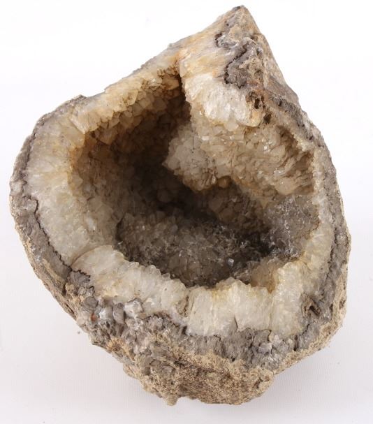 Large Cross Cut Montana Quartz Geode