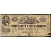 Image 1 : 1862 $2 Confederate States of America Note